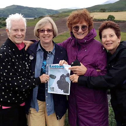 Letters in Ireland - Jackie Goff, Mary Vogt, Idalie Adams, Jocelyn Kaplan