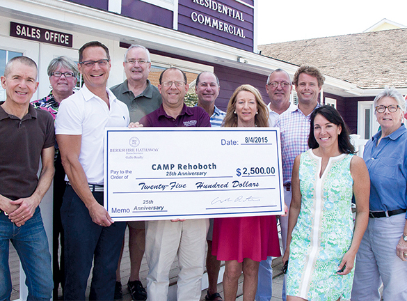 CAMP Rehoboth 25th Anniversary Sponsor Berkshire Hathaway HomeServices - Gallo Realty