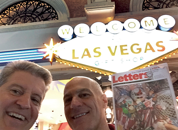 Michael Warns and Rick Freda in Las Vegas