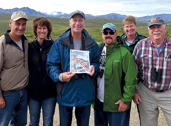 Letters in Alaska - Phil Paterson, Ellen Paterson, Bob Hoffer, Max Dick, Jan Groninger, Doc Johnston