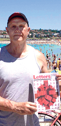 Letters from CAMP Rehoboth in on Bondi Beach, Australia