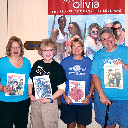 Letters from CAMP Rehoboth on an Olivia Cruise