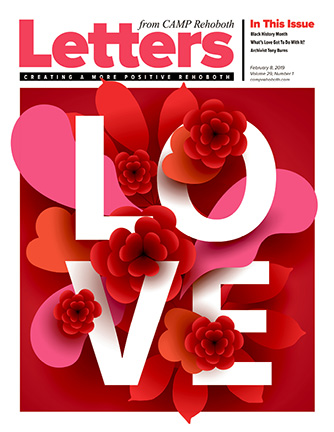 February 8, 2019 - Cover of Letters from CAMP Rehoboth