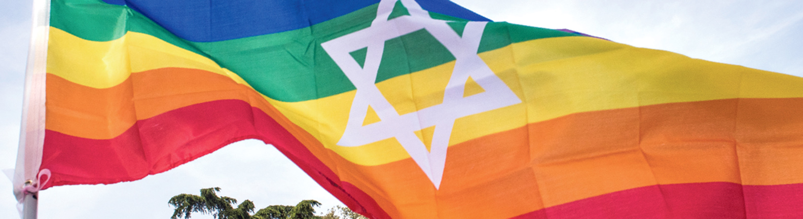 Pride Flag with Star of David