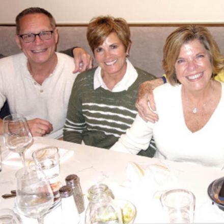 (left to right) Eric Engelhart, Chris Beagle, Kelly Phillips, Kimberly Grim, and Tony Burns at Lupo Restaurant