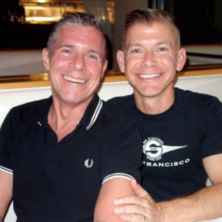 (left to right) Jeff Raver and Matt Gulick at Eden Restaurant