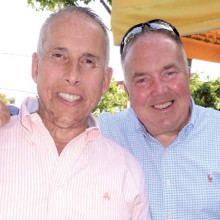 (left to right) Marc Chase and George Toma at Washington Blade Foundation's Summer Kickoff Party at Blue Moon