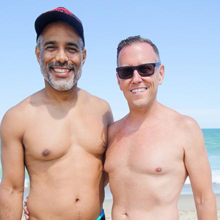 Daryle Williams, Steven Fretwell at Poodle Beach 